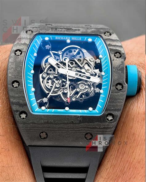 Richard Mille RM 055 'Yas Marina Circuit' Carbon Skeletonized 